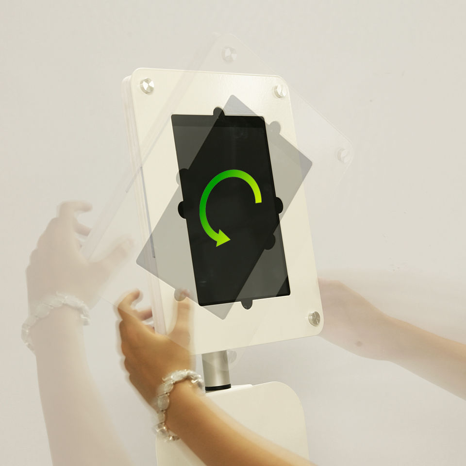 porta-tablet-girevole выставочная стойка для планшета