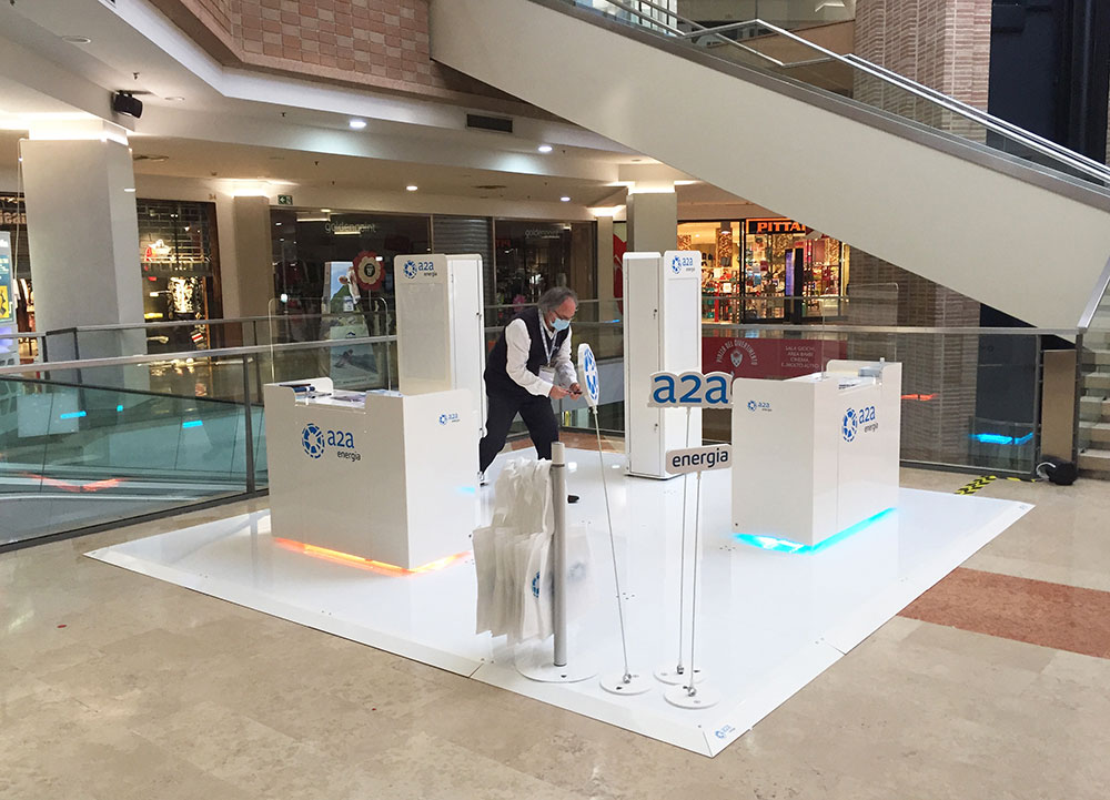 stand itinerante